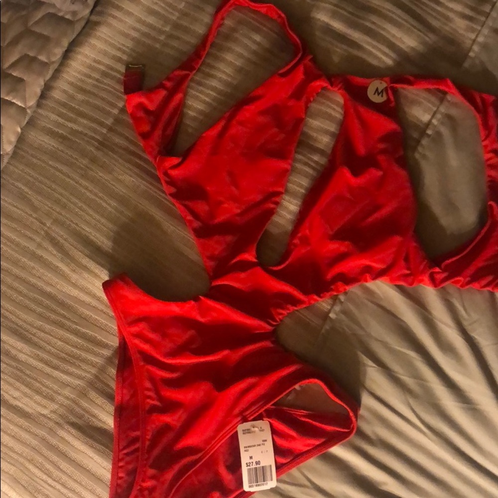 Red hot monokini